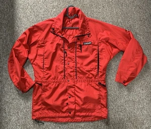 Vintage Paramo Nikwax Windproof Jacket Red 90s Large/XL 23” Walk Hike Rare - Picture 1 of 7