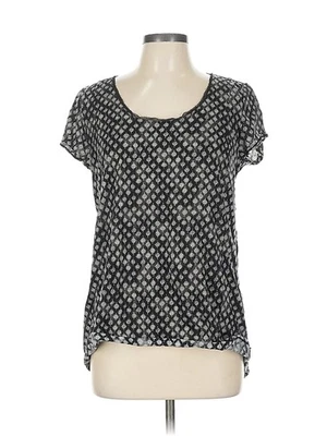 Camiseta negra manga corta Simply Vera Wang para mujer L Foto 1 de 4