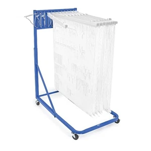 Adir Mobile Blueprint Holder – Construction Plan Rack, Map Organizer - Picture 1 of 9