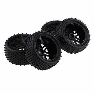 4x RC 1/10 Buggy Crawler Rad & Reifen Reifen für HSP Redcat Traxxas HPI - Bild 1 von 11