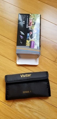 Vivitar 58mm Multi Coated Filter Kit VIV-FK3-58 (missing one) - Image 1 of 4
