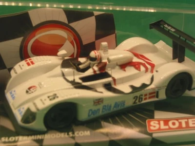 SLOTTER 1/32nd Slot 9523 ZYTEK DEN BLA AVIS WHITE #26 Neu in OVP - Bild 1 von 3