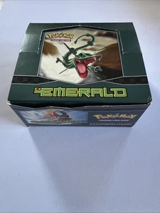 Pokemon EX Emerald Empty Booster Box Opened No Cards - Picture 1 of 16