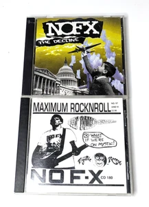 NOFX The Decline EP (CD, 1999) Maximum Rocknroll (CD, 1992) - Picture 1 of 9