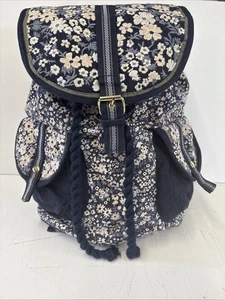 Accessorize Backpack Rucksack Multicoloured Bag Floral Embroidery - Picture 1 of 24