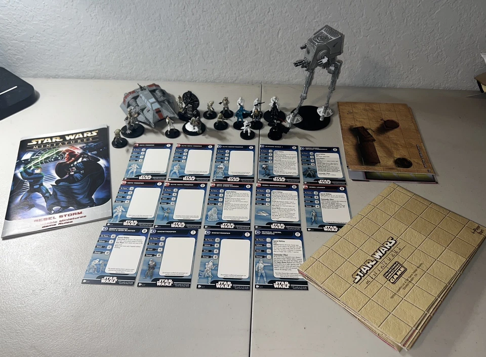 Star Wars Miniaturas Batalla de Hoth Escenario Pack Magos de la Costa Sin Caja  Foto 1 de 4