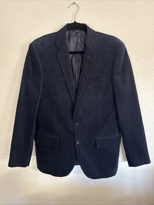 J.crew Thompson Hombre Traje Chaqueta Blazer Pana Azul Marino 38R Foto 1 de 4