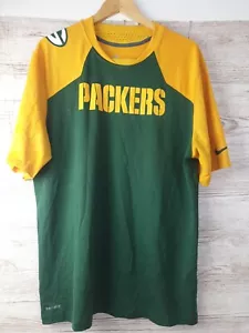 CAMISETA DE FÚTBOL AMERICANO DE COLECCIÓN GREEN BAY PACKERS Nike, On Field NFL VERDE L - Imagen 1 de 14