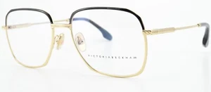 VICTORIA BECKHAM Occhiali Modello 419 VB2108 011 54-17 140 Oro Nero Ottica di lusso - Foto 1 di 13