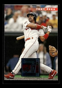 1996 Donruss #370 Tony Pena (NM)(BAS) - Picture 1 of 2