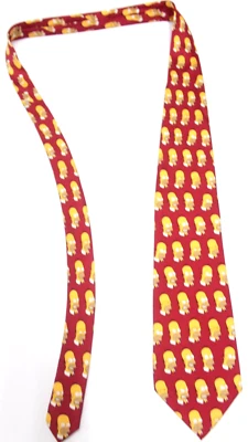 1610) CORBATA HOMBRE PERROS LOCOS 100% SEDA Foto 1 de 3