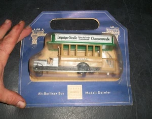 1911 ALT BERLINER BUS MODELL DAIMLER LEIPZIGER STRAßE BERLIN GERMANY TOY MODEL - Picture 1 of 3