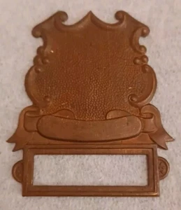 Vintage 1900s  Badge Blank Police Sheriff Fire - Picture 1 of 3