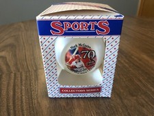 Vintage Mark McGwire St Louis Cardinals Home Run King 1998 Christmas Tree Orname