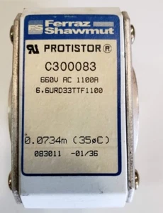 Ferraz Shawmut C300083 Protistor 660VAC 1100A - Bild 1 von 2