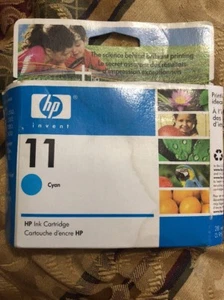 Neu versiegelte Verpackung Original OEM HP 11 C4836AN Cyan Tintenstrahl mit hoher Reichweite C4836 Okt2006 - Bild 1 von 4