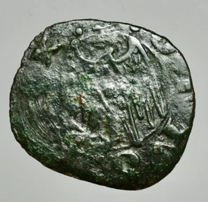 LUCCA - SIGNORIA REPUBBLICA DI PISA 1342-1369 -MI/ AQUILINO PICCOLO RARA ! - Foto 1 di 2