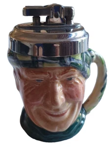 Vintage Scottish Man Ceramic Character Table Cigarette Lighter - Picture 1 of 5