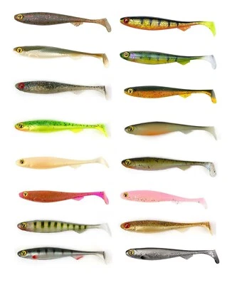 Fox Rage Slick Shad / Esca Da Pesca x5 - Immagine 1 di 2