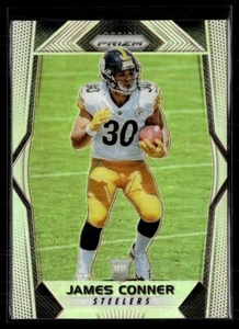 2017 PRIZM SILVER ROOKIE JAMES CONNER STEELERS - Picture 1 of 1