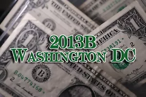 2013B Duplicate Star Note Washington DC - Picture 1 of 1