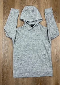 Lululemon Hoodie Mens Extra Small XS Grey Double Knit Texture Pullover Yoga Gym - Picture 1 of 11