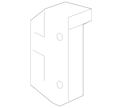 Soporte de barra de impacto delantero izquierdo conductor Toyota Highlander 2001-2019 Foto 1 de 3