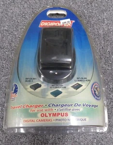 DigiPower Digital Camera Battery Charger Olympus Stylus 30/300/500/600/800 Fuji - Picture 1 of 2