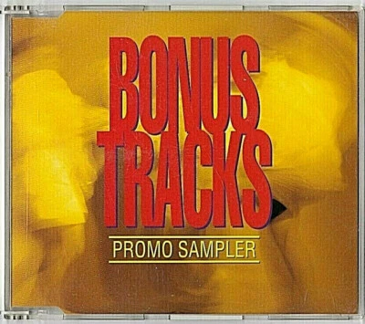 BONUS TRACKS, PRO SAMPLER, DANCE POP, 4-TRACK CD MAXI-SINGLE 1994, GREAT TRAX! - Image 1 of 2