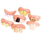 5pcs Novelty Ugly Fake Teeth COSTUME PARTY Prop Trick Joke Gag Toys