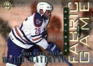 1997-98 Donruss Limited Fabric of the Game #22 Mike Grier
