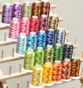NEW 25 Cones Large Varigate MACHINE EMBROIDERY THREADS - Picture 1 of 1