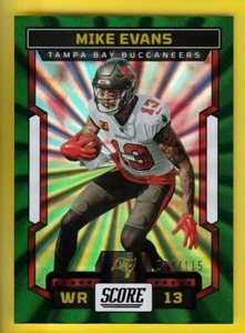 2023 Score 60 Mike Evans Spokes 74/115 Tampa Bay Buccaneers WR - Picture 1 of 1