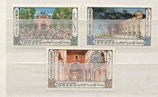 Giordania1972 Moschea Al-Aqsa serie cpl nuova integra MNH N2614
