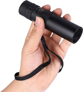 Monocolo Compatto per Visione Notturna Con Zoom 10-30X25 Telescopio Tascabile Po - Foto 1 di 12