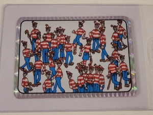 WALDO In Croud Puzzle Años 90 PRISMÁTICO Prisma MÁQUINA EXPENDEDORA TARJETA ADHESIVA Kodak - Imagen 1 de 3