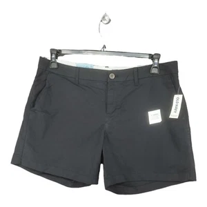 Old Navy Womens Shorts 10 Chino Black High Rise Summer Casual Stretch New 34x5 - Picture 1 of 8