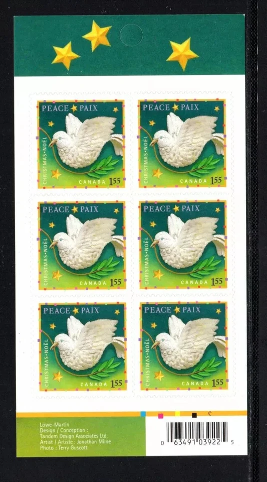 CANADA - MINT BOOKLET - VFNH - BK362 (2242) - CHRISTMAS 2007 - JOY - Image 1 of 1