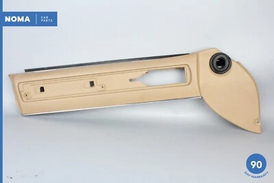 95-97 Jaguar XJ6 X300 Frontal Izquierdo Lado del Conductor Puerta Interior Panel Superior Borde Bronceado Fabricante de Equipo Original Foto 1 de 4