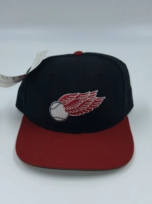 De colección New Era MiLB Rochester Red Wings Azul Marino/Rojo Modelo Profesional SnapBack Sombrero Foto 1 de 4