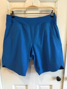 WOMEN'S Board SWIM Shorts w/ ATTACHED Panty 9" LANDS' END SZ 10 Blue NIB - Picture 1 of 7