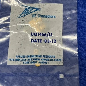 AEP RF CONNECTORS ~ UG-1466/U ~ CONNECTOR, PLUG, ELECTRICAL - Picture 1 of 2