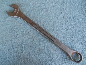 Vintage BARCALO FORGED USA 1" COMBINATION Wrench. 13 INCHES LONG. - Picture 1 of 9