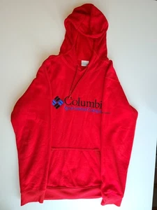Columbia Sportswear Company Red Hoodie Pullover Sweatshirt Mens Size Medium - Picture 1 of 3