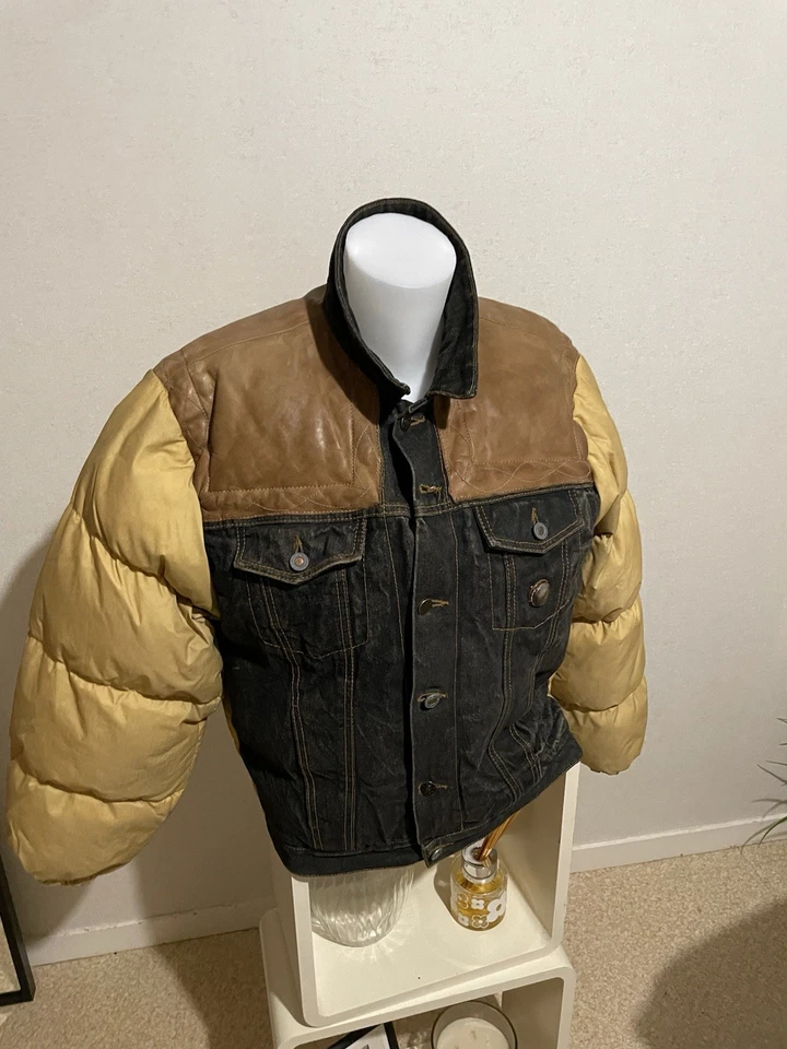 Doudoune Chevignon Vintage Rare Taille M Modèle Unique Une Petite Imperfection - Photo 1/4