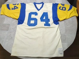 Vintage Los Angeles Rams Trikot XL Jack Reynold 64 Medalist Sand Strick 70er - Bild 1 von 5