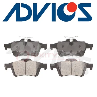 ADVICS Rear Disc Brake Pad Set for 2007-2009 Jaguar XKR  - Braking Stopping cp - Image 1 of 4