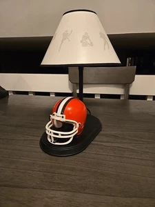 Lámpara de mesa de barra de casco de fútbol americano NFL vintage sin probar  - Imagen 1 de 4