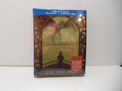 "New"/"Sealed" Game of Thrones: The Complete Fifth Season Blu-Ray Foto 1 de 2