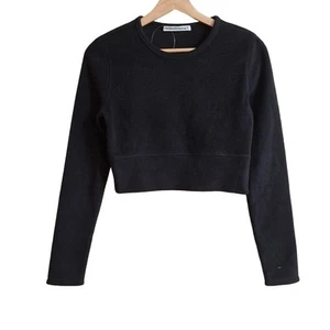 Auth ALEXANDER WANG - Black Women's Cutsew - Picture 1 of 6